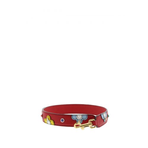  Dolce & Gabbana Leather strap with flowers