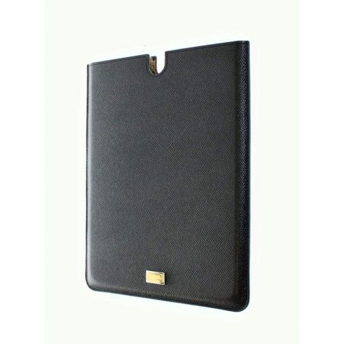  Dolce & Gabbana Black Leather iPAD Tablet eBook Cover