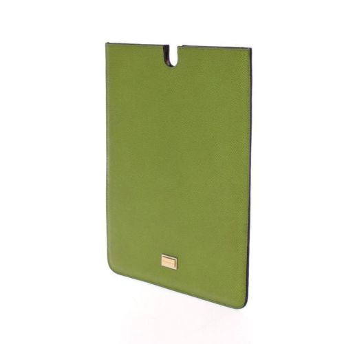  Dolce & Gabbana Green Leather iPAD Tablet eBook Cover