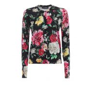 Dolce & Gabbana Floral print silk cardigan