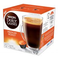 NESCAFEE Dolce Gusto Coffee Capsules  Medium Roast  48 Single Serve Pods, (Makes 48 Cups), 4.5 oz 48 Count