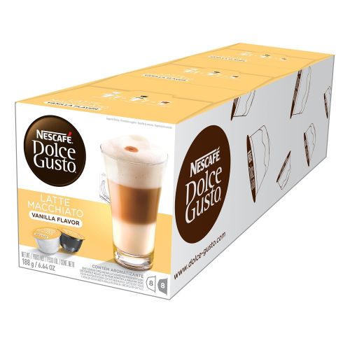  NESCAFEE Dolce Gusto Coffee Capsules  Medium Roast  48 Single Serve Pods, (Makes 48 Cups), 4.5 oz 48 Count