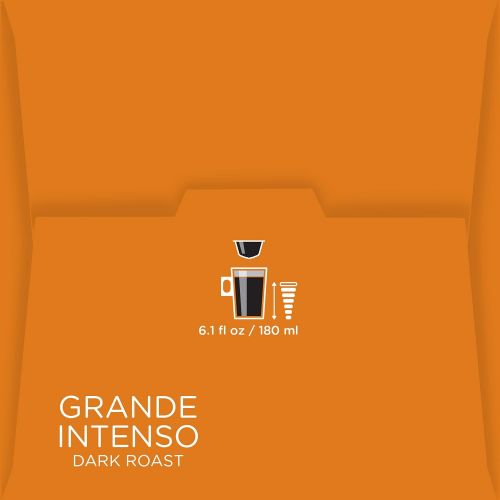  NESCAFEE Dolce Gusto Coffee Capsules Grande Intenso 48 Single Serve Pods, (Makes 48 Cups) 48 Count