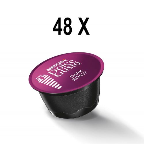  NESCAFEE Dolce Gusto Coffee Capsules Grande Intenso 48 Single Serve Pods, (Makes 48 Cups) 48 Count