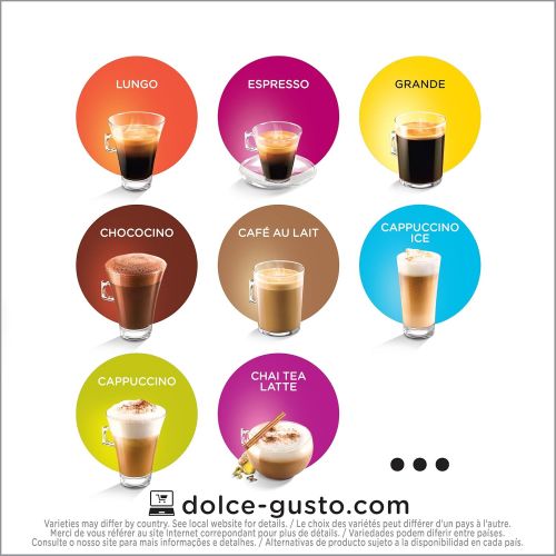  NESCAFEE Dolce Gusto Coffee Capsules Grande Intenso 48 Single Serve Pods, (Makes 48 Cups) 48 Count