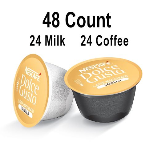  NESCAFEE Dolce Gusto Coffee Capsules Grande Intenso 48 Single Serve Pods, (Makes 48 Cups) 48 Count