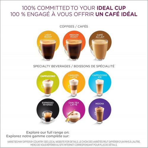  NESCAFEE Dolce Gusto Coffee Capsules Grande Intenso 48 Single Serve Pods, (Makes 48 Cups) 48 Count