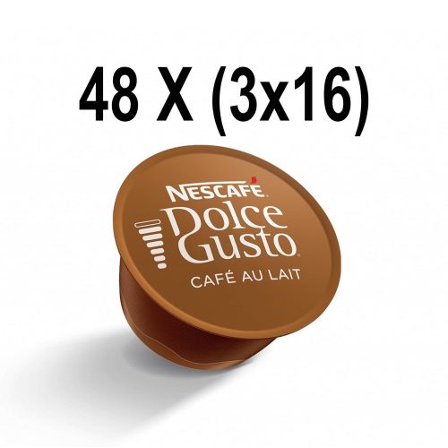  NESCAFEE Dolce Gusto Coffee Capsules Grande Intenso 48 Single Serve Pods, (Makes 48 Cups) 48 Count