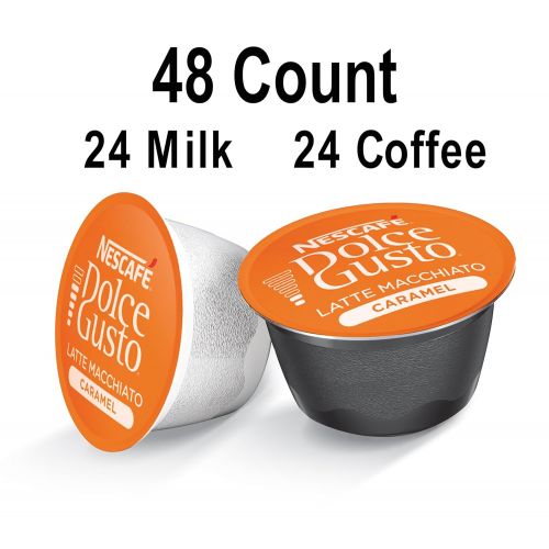  NESCAFEE Dolce Gusto Coffee Capsules Grande Intenso 48 Single Serve Pods, (Makes 48 Cups) 48 Count