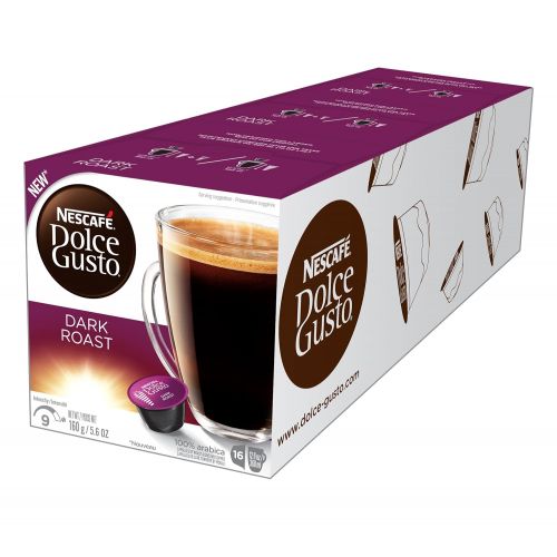  NESCAFEE Dolce Gusto Coffee Capsules Grande Intenso 48 Single Serve Pods, (Makes 48 Cups) 48 Count