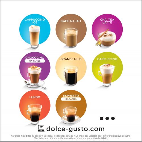  NESCAFEE Dolce Gusto Coffee Capsules Grande Intenso 48 Single Serve Pods, (Makes 48 Cups) 48 Count