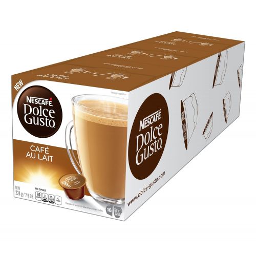  NESCAFEE Dolce Gusto Coffee Capsules Grande Intenso 48 Single Serve Pods, (Makes 48 Cups) 48 Count