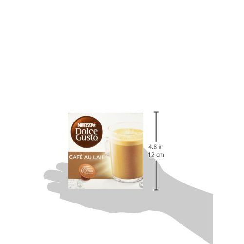  NESCAFEE Dolce Gusto Coffee Capsules Caramel Latte Macchiato 48 Single Serve Pods, (Makes 24 Specialty Cups) 48 Count