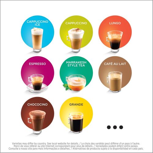  NESCAFEE Dolce Gusto Coffee Capsules Caramel Latte Macchiato 48 Single Serve Pods, (Makes 24 Specialty Cups) 48 Count