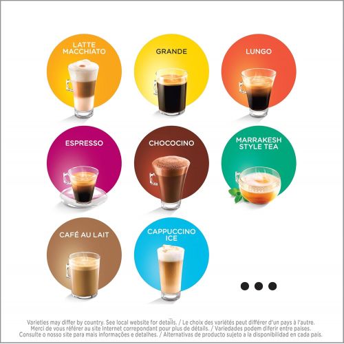  NESCAFEE Dolce Gusto Coffee Capsules Caramel Latte Macchiato 48 Single Serve Pods, (Makes 24 Specialty Cups) 48 Count