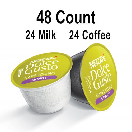  NESCAFEE Dolce Gusto Coffee Capsules Cafe Au Lait 48 Single Serve Pods, (Makes 48 Cups) 48 Count