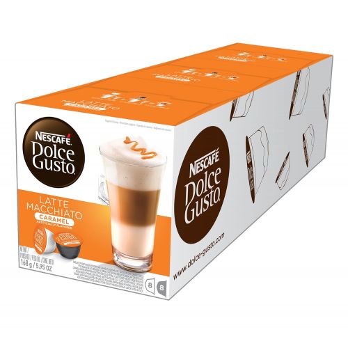  NESCAFEE Dolce Gusto Coffee Capsules Cafe Au Lait 48 Single Serve Pods, (Makes 48 Cups) 48 Count