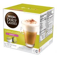 NESCAFEE Dolce Gusto Coffee Capsules, Skinny Cappuccino, 48 Single Serve Pods, (Makes 24 Cups) 48 Count