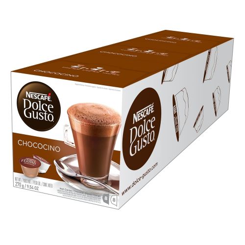  NESCAFEE Dolce Gusto Coffee Capsules Chococino 48 Single Serve Pods (Makes 24 Specialty Cups)