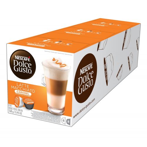  NESCAFEE Dolce Gusto Coffee Capsules Dark Roast 48 Single Serve Pods, (Makes 48 Cups) 48 Count