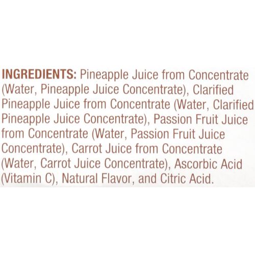  Dole DOLE JAYA 100% Pineapple, Passion Fruit & Carrot Juice 4-8.4 fl. oz. Cans