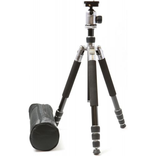  Dolica LX600B502DS Ultra Premium Professional 60-Inch Lightweight Aluminum Alloy Tripod (Black)