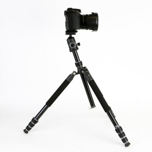  Dolica LX650B502 DS 65in Alluminum Alloy Professional Tripod with Built-in Monopod (Black)