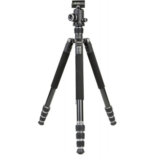  Dolica LX650B502 DS 65in Alluminum Alloy Professional Tripod with Built-in Monopod (Black)