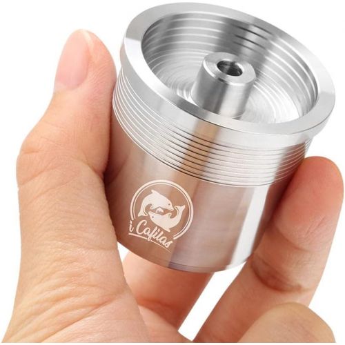  Dolity Metal Refillable Coffee Capsule Compatible with Illy Espresso Machine - B