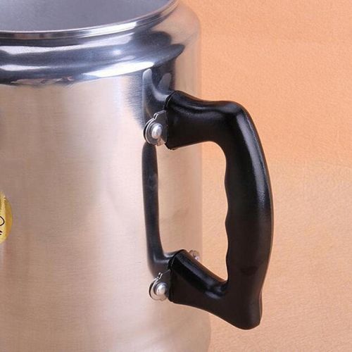  Dolity Aluminum Percolator Coffee Tea Pot Brewer Pot Espresso Maker Silver 3L