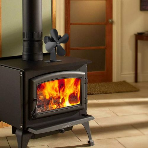  Dolity Heat Powered Wood Stove Fan for Wood/Log Burner/Fireplace Eco Friendly Fan