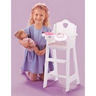 Doll High Chair and Accessory Set by Badger Basket