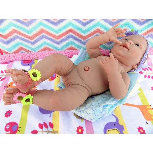 Doll-p Reborn Baby Twins Boy and Girl Preemie Anatomically Correct Washable Berenguer Realistic 15 Real...