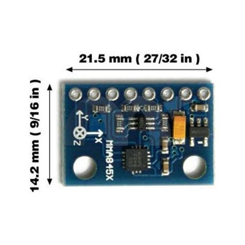  DollaTek MMA8452 Three Axis Accelerator Accelerometer Sensor Module Shield for Arduino