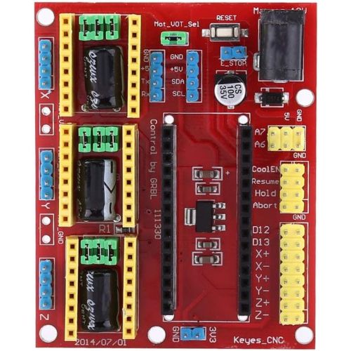  DollaTek CNC Shield V4+ with 3.0 A4988 Stepper Motor Driver Board