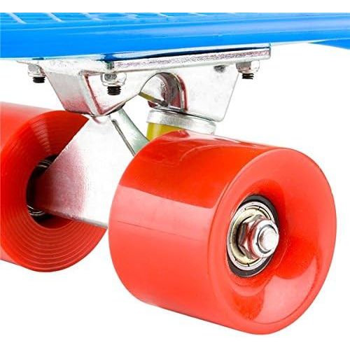  DollarItemDirect 21.5 inches Plastic Retro Skateboard, Case of 4