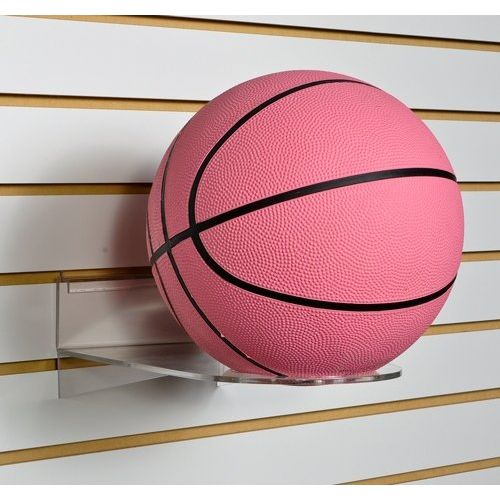 DollarItemDirect Acrylic Ball Holder Shelf, Case of 20