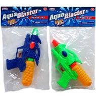 DollarItemDirect 8 inches Water Gun in Poly Bag with Header, 3 Assorted Colors, Case of 96
