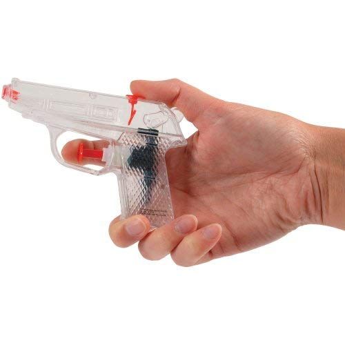  DollarItemDirect Transparent Water Guns, Sold by 8 Dozens