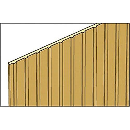  Dollhouse Miniature Board and Batten Siding, 3/16 Inch