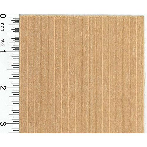  Dollhouse Miniature Board and Batten Siding, 3/16 Inch