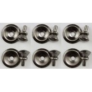 Dollhouse Miniature Traditional Round Door Knobs in Pewter Finish by Handley House