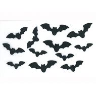 Dollhouse Miniature 1:12 Scale Set of 10 Paper Bats for Halloween