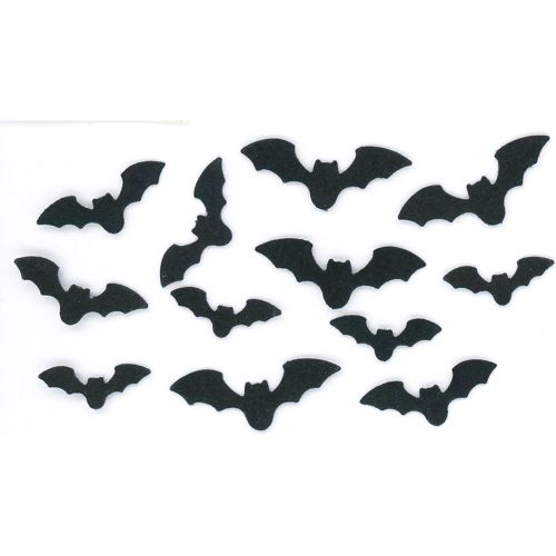  Dollhouse Miniature 1:12 Scale Set of 10 Paper Bats for Halloween