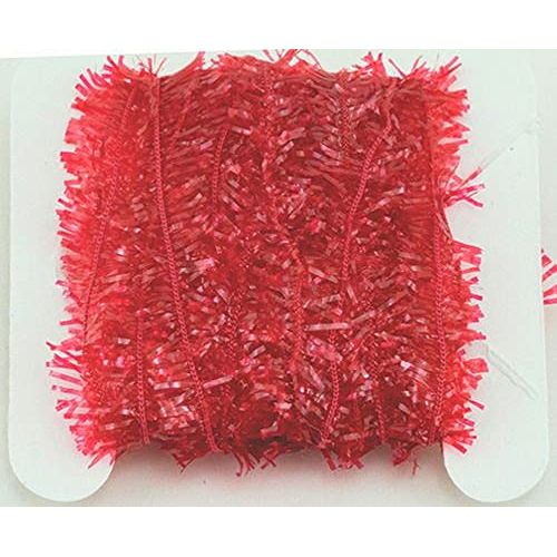  Dollhouse Miniature Cranberry Red?Translucent Tinsel Garland (2 Yards)