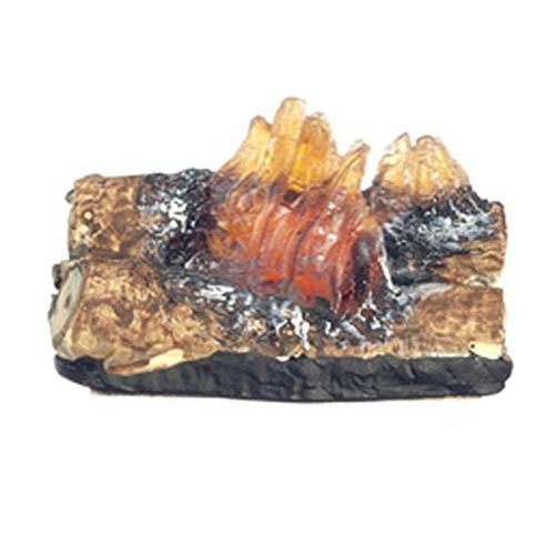  Dollhouse Miniature Fireplace Embers & Flames by Falcon Miniatures