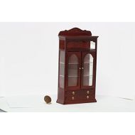 Dollhouse Miniature Mahogany Book Shelf by Bespaq