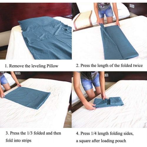  Dolloly Sleeping Bags Liners for Adult Travel Sheet Sleep Sack Lightweight Dirt-Proof Compact Blankets Warm Camping Liner for Hostels Planes Trains Backpacking Hiking Outdoor Picnic