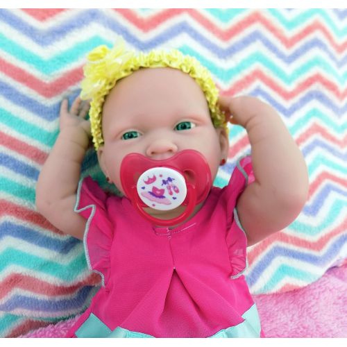  Doll-p The Sweetest Baby Girl Preemie Reborn Clothes Anatomically Correct Doll 15 Real Vinyl...