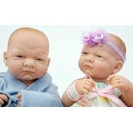 Doll-p Reborn Babies Twins Dolls Berenguer Newborn Soft Vinyl Newborn 17” inches Realistic Cute Gift for...